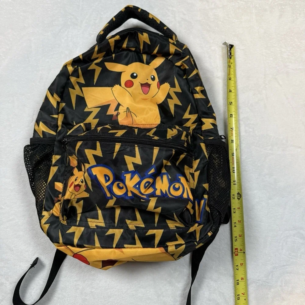 Pokémon Pikachu Backpack  Pikachu Patterned‎ School Bag For Kids 16x12